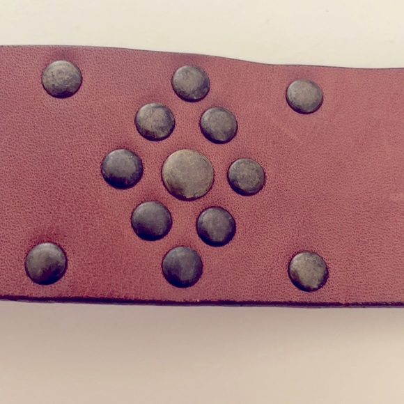 Boho Leather Cuff - Picture 3 of 6